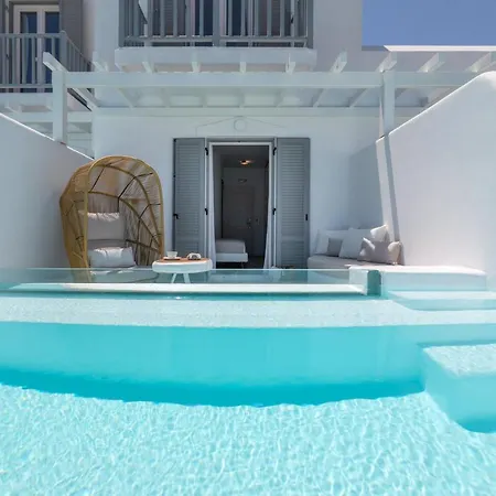 酒店 Lilly Residence-all Sea View Suites, Adults Only 纳乌萨